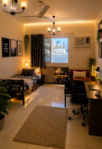 Luxury Executive Bed Space ! Twin Occupancy ! 1 Mins from ADCB Metro Station ! Karama – AED 1800