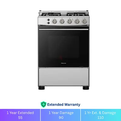 Hisense 60X60 Cm 4 Burner Cooking Range - 1 Year Warranty