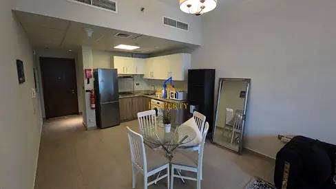 Bedroom Apartment | Dune Residency JVC | Balcony | Downtown City View