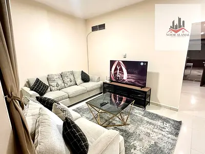 Sharjah, Al Majaz 3, near Safiya Park. One bedroom, living room, kitchen, two bathrooms, and balcon