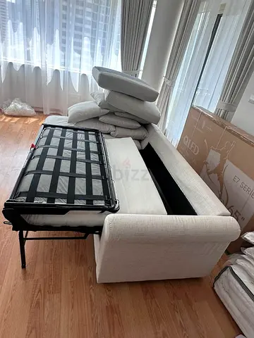 Like A New Condition High Quality ikea Gronlid L Shape Sofa bed with mattress