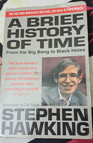 Stephen Hawking Books (Brief History of Time, Theory of Everything, Black Holes)