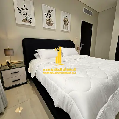apartment for monthly rent - one bedroom and a hall open view, fully furnished clean super deluxe furniture, with a fully equipped kitchen