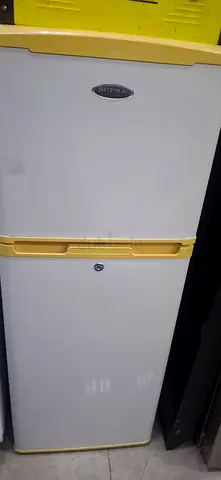 Compact White Mini Fridge with Freezer Compartment