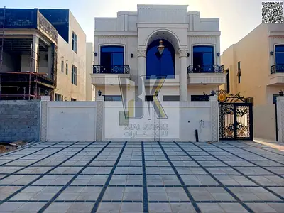 ✨ A golden opportunity to own a modern luxury villa in the heart of Al Zahya. Designed with elegan