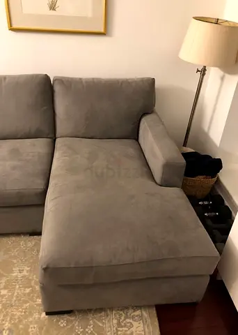 Cratebarrel Axis 23k new cost L shape sofa