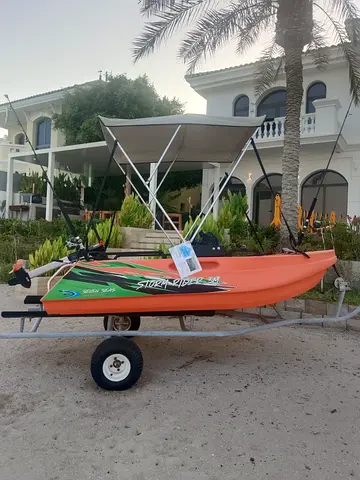 Seven Seas Storm Rider 3M Electric Fishing Boat with Trailer