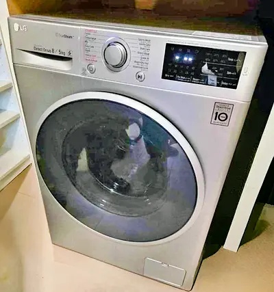 LG 8kg Washer with 5kg Dryer Combo 2-in-1 | Smart Laundry Solution