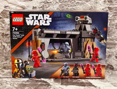 LEGO® Star Wars Paz Vizsla and Moff Gideon Battle 75386 (289 pcs)