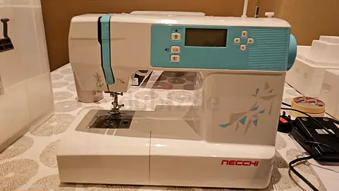 Necchi electronic sewing machine - good working condition