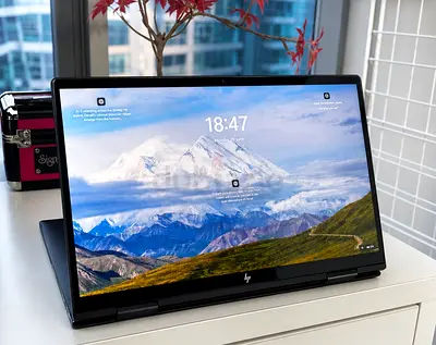 HP ENVY x360 2-in-1 Convertible Laptop with Touchscreen.