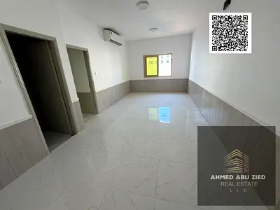 Spacious 2BR hall in Al Rawda 2, close to Layali Beirut Restaurant and Sheikh Ammar Street. Large kitchen, open‑view balcony, 2 bathrooms. Rent AED 38