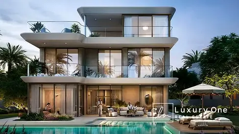 فيلا من 4 غرف نوم | فارم جروف | إطلالة على الحديقة والمسبح | تصميمات داخلية مفروشة