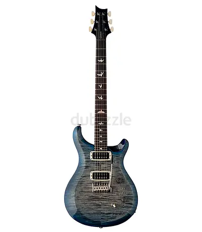 PRS S2 Custom 24-08 Electric Guitar Faded Gray Black Blue Burst Finish
