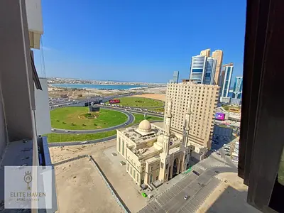Luxury 2 bhk apartmentclose Hall. Wall drop gym. Pool. Parking.on dubai border with 4 cheque