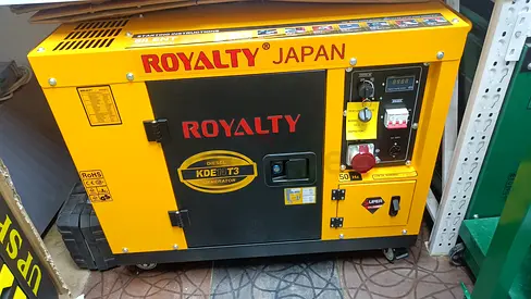 Royalty KDE14T3 Electric Start Generator - 11 kW (Used)