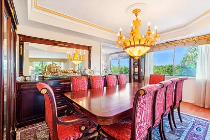 Dining Table + 10 Chairs