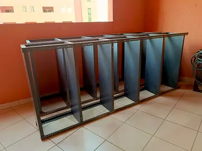 Industrial Metal Racking Unit - 3 Pcs.