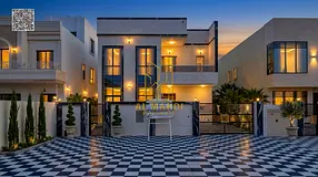 Luxury Villa with Rooftop in Al Zahya – Registration Fees Included – 4 Master Bedrooms – Freeh