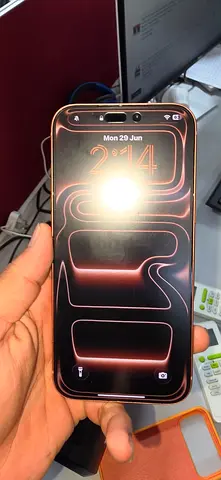 iPhone 17 Pro Max - 256GB - Comsic Orange with Case, Good Condition just box open brand new