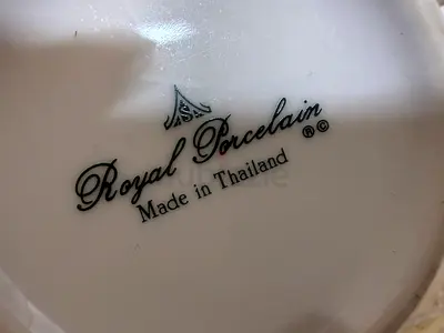 Royal Porcelain decorative plate / dish - Made in Thailand