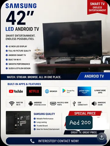 Led Samsung Android tv