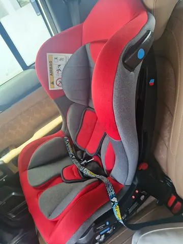 Used Red/Grey Convertible Infant Car Seat - Good Condition
