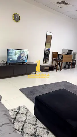 استديو مفروش بالكامل للإيجار الشهري , في عجمان , الحميدية - بالقرب من مركز شرطة الحميدية ✔️ شامل الفواتير و الإنترنت - فرش أنيق و مرتب