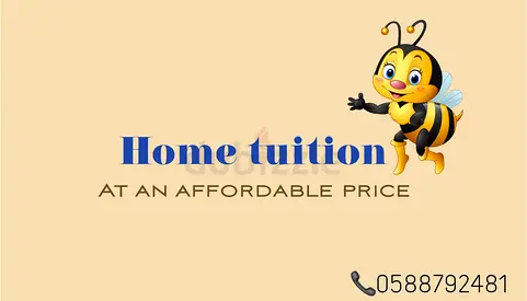 📍 Home Tuition at your convenience
