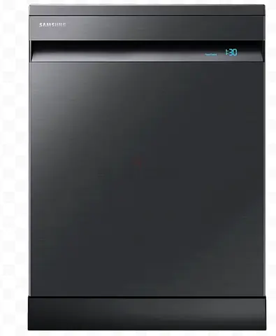 Samsung Black Stainless Steel Built-in Dishwasher - Good Condition Speed Booster  14 plate setting