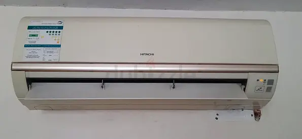Hitachi 2 ton split AC unit - used, working
