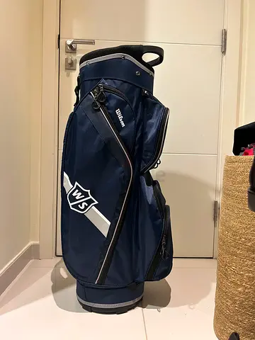 Wilson Lite Cart Golf Bag 14-Way Divider | Like New | Rain Hood Included