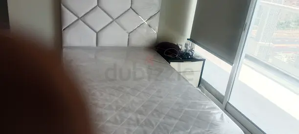 Double bed frame with mattress - good condition