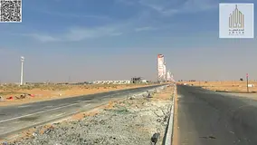 - Residential investment land for sale in the Basateen Al-Surra project - The land is located 500 me