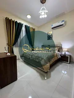Second tenant one bedroom apartment with a living room for monthly rent in Al Rawda on Sheikh Ammar