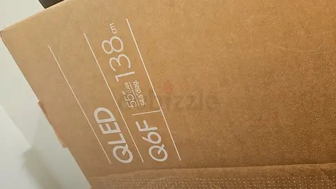 Sell tv samsung 55 Qled Q6F. New never use 1100 dhirams