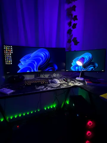 Full Gaming Setup for Sale – Dual Monitor + Gaming PC + Accessories