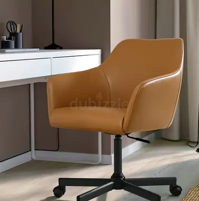 Desk chair brown/black (IKEA)
