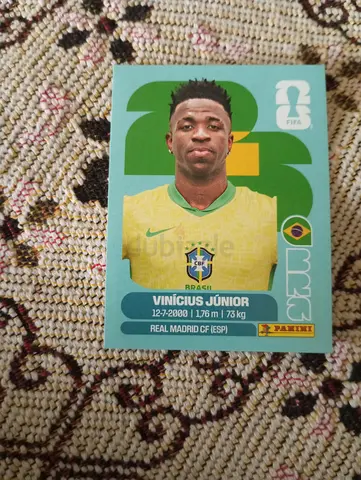 Panini FIFA World Cup 2026 Sticker - Vinicius Junior (Brazil)