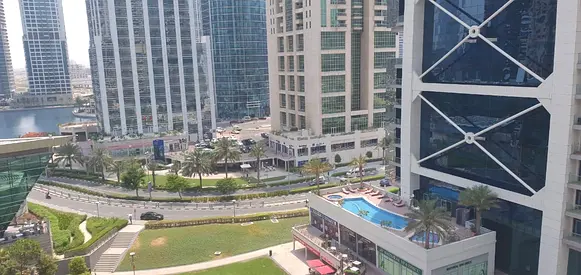 Semi-Furnished Studio | Lake View | Near Metro J.L.T.