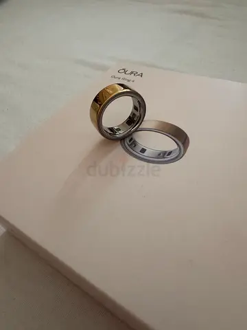 Oura Ring 4, Gold, Size 7