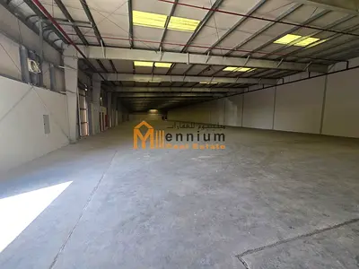 Warehouse for rent at a special price of 45 dirhams, with large spaces