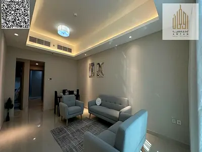 Furnished One-Bedroom Apartment for Rent Bedroom + Living Room Fully Furnished Annual Rent: AED 48,