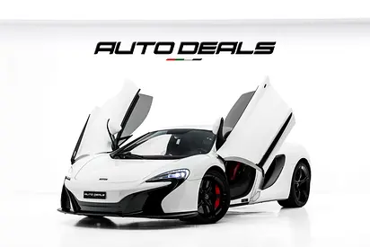 2016 McLaren 650S | GCC Specs | Extremely Low mileage | Pristine Condition | 641 HP | 3.8L V8