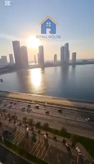 Two bedrooms for sale with full sea view and parking space in Al Khan