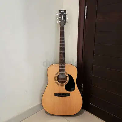Cort Dreadnought Acoustic Guitar - Natural Finish, Good Condition