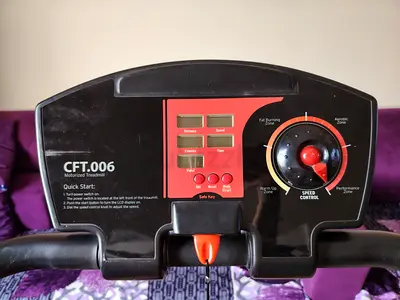 Used CFT.006 Motorized Treadmill - Working Console and Speed Control