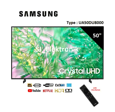 Samsung DU8000 Crystal UHD 4K Smart TV – Excellent Condition
