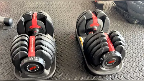 BOWFLEX SELECTTECH 552 ADJUSTABLE DUMBBELLS (2–24kg) – BRAND NEW