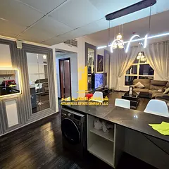 Luxury one-bedroom apartment, fully furnished with brand new, high-end furniture, in a prime locatio